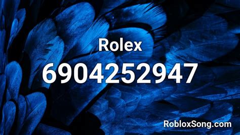 id song roblox rolex|Rolex ayo Roblox id.